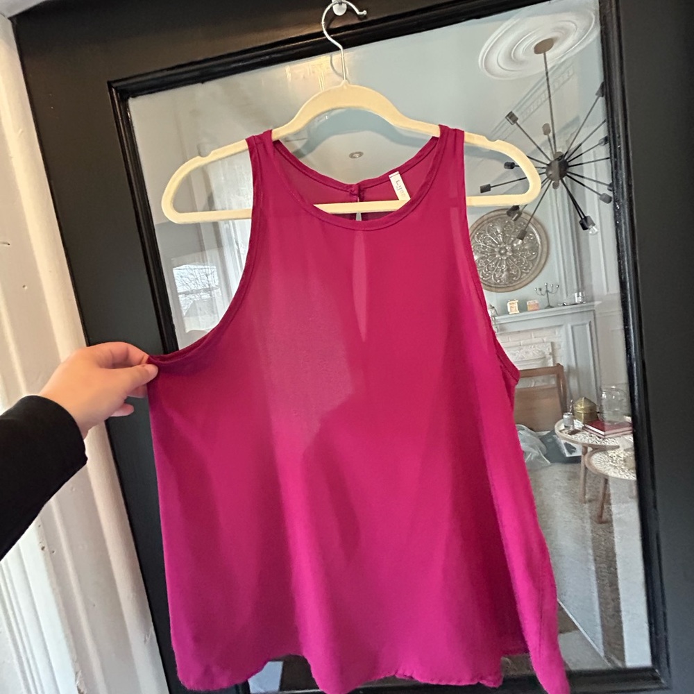 Lyss Loo Fuchsia‎ Tank Top